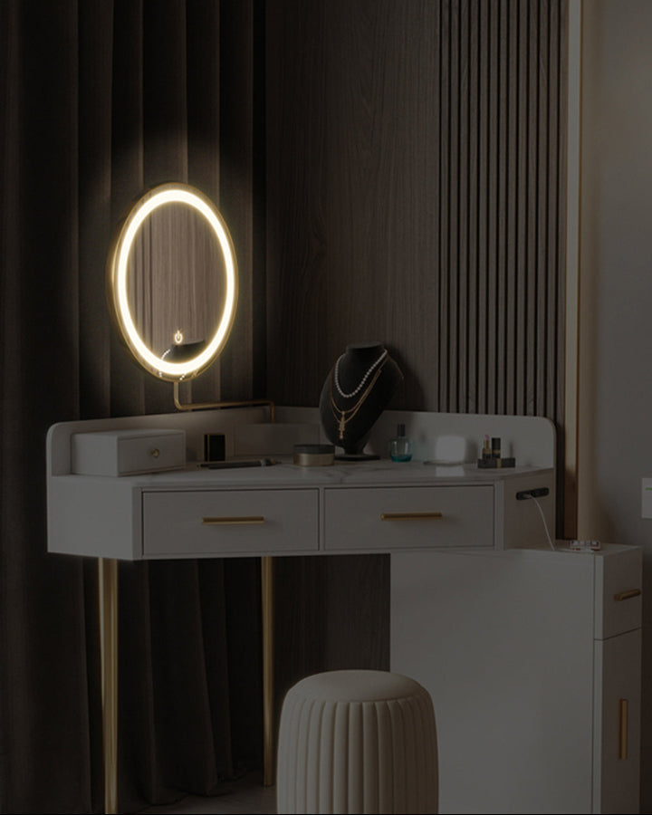 Raija Dressing Table, With USB Charger