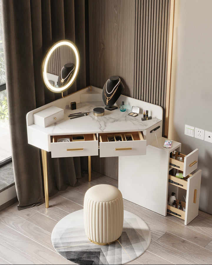 Raija Dressing Table, With USB Charger