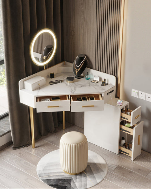 Raija Dressing Table, With USB Charger