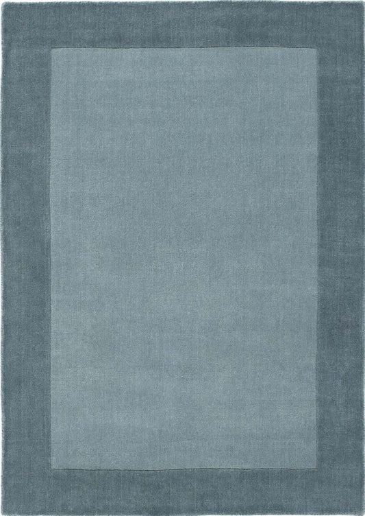 Duck Egg Blue Wool Rug
