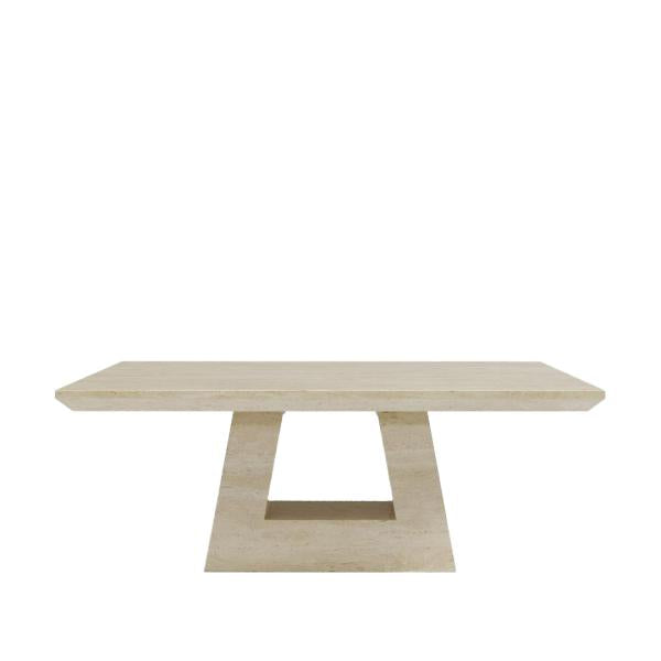 Pluto Beige Marble Coffee Table