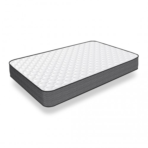 Good Night Small Double Bed Memory Foam & Spring Mattress - Quilted, Hypoallergenic, Breathable Design with Lumbar Support