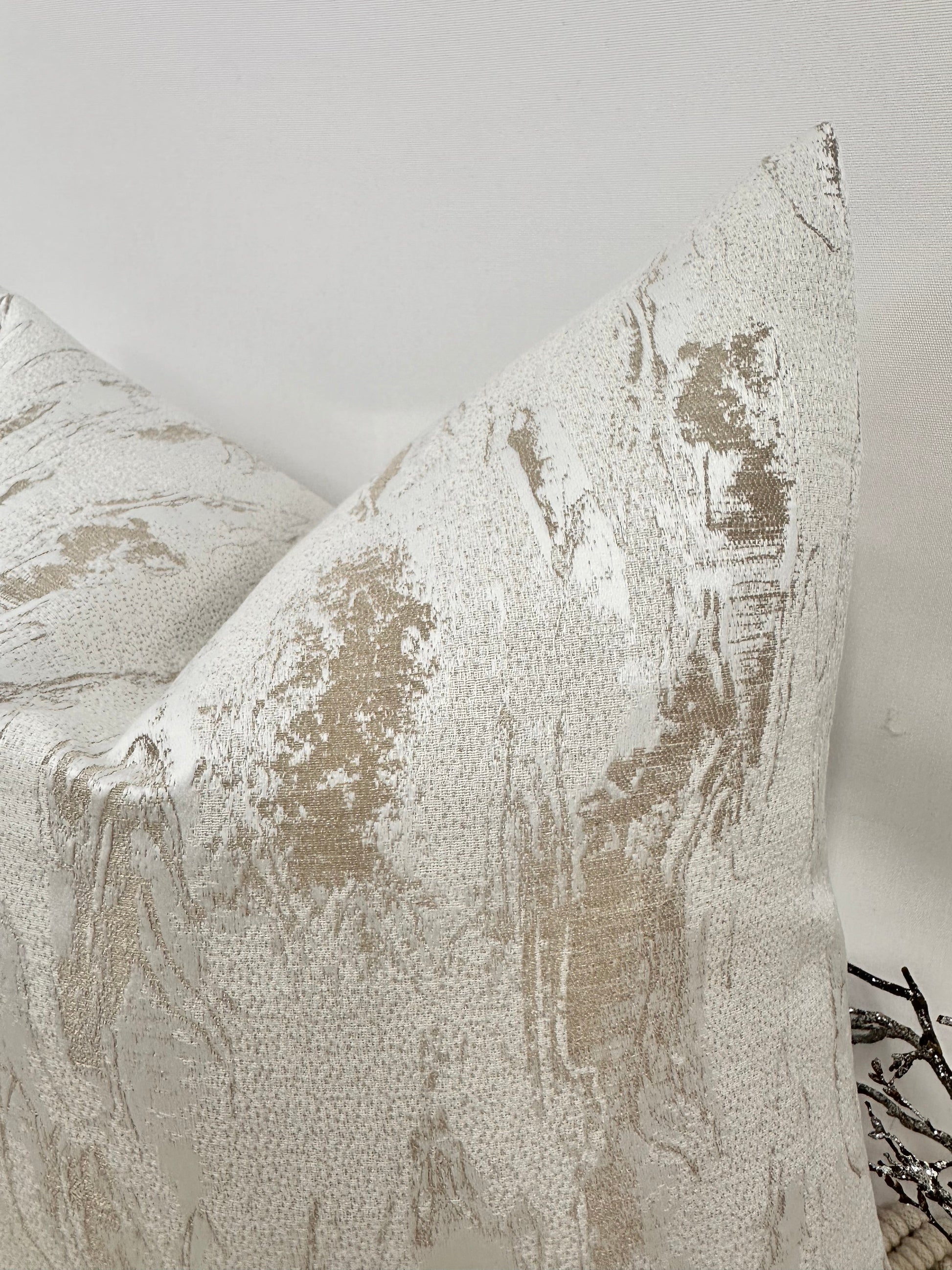 The Couture Cushion - The Ivory Zanella - Style No. 44b