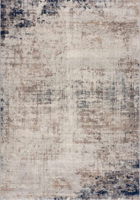 Vintage Brown & Navy Rug
