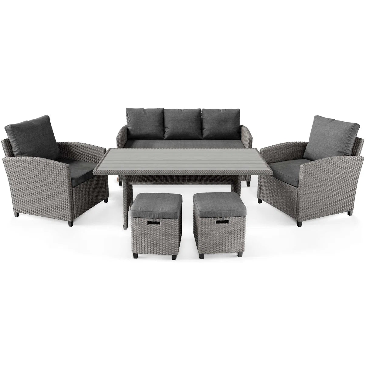 GENOVA garden furniture - Grey/Graphite