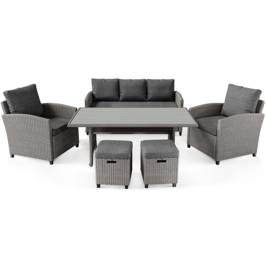 GENOVA garden furniture - Grey/Graphite
