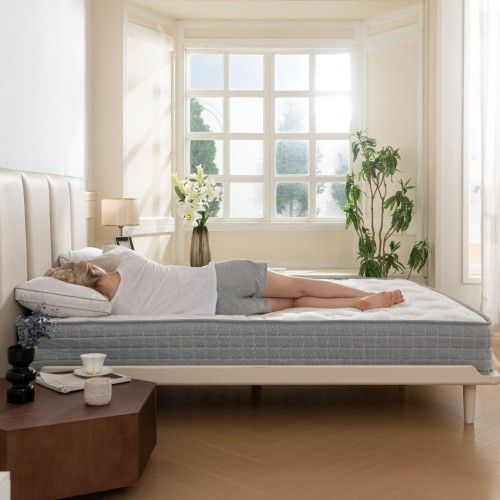Good Night Memory Foam & Bonnell Spring Mattress – Pressure Relief, Breathable & Hypoallergenic Comfort - Single Bed