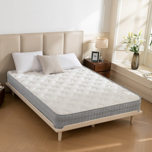 Good Night Memory Foam & Bonnell Spring Mattress – Pressure Relief, Breathable & Hypoallergenic Comfort - Double Bed
