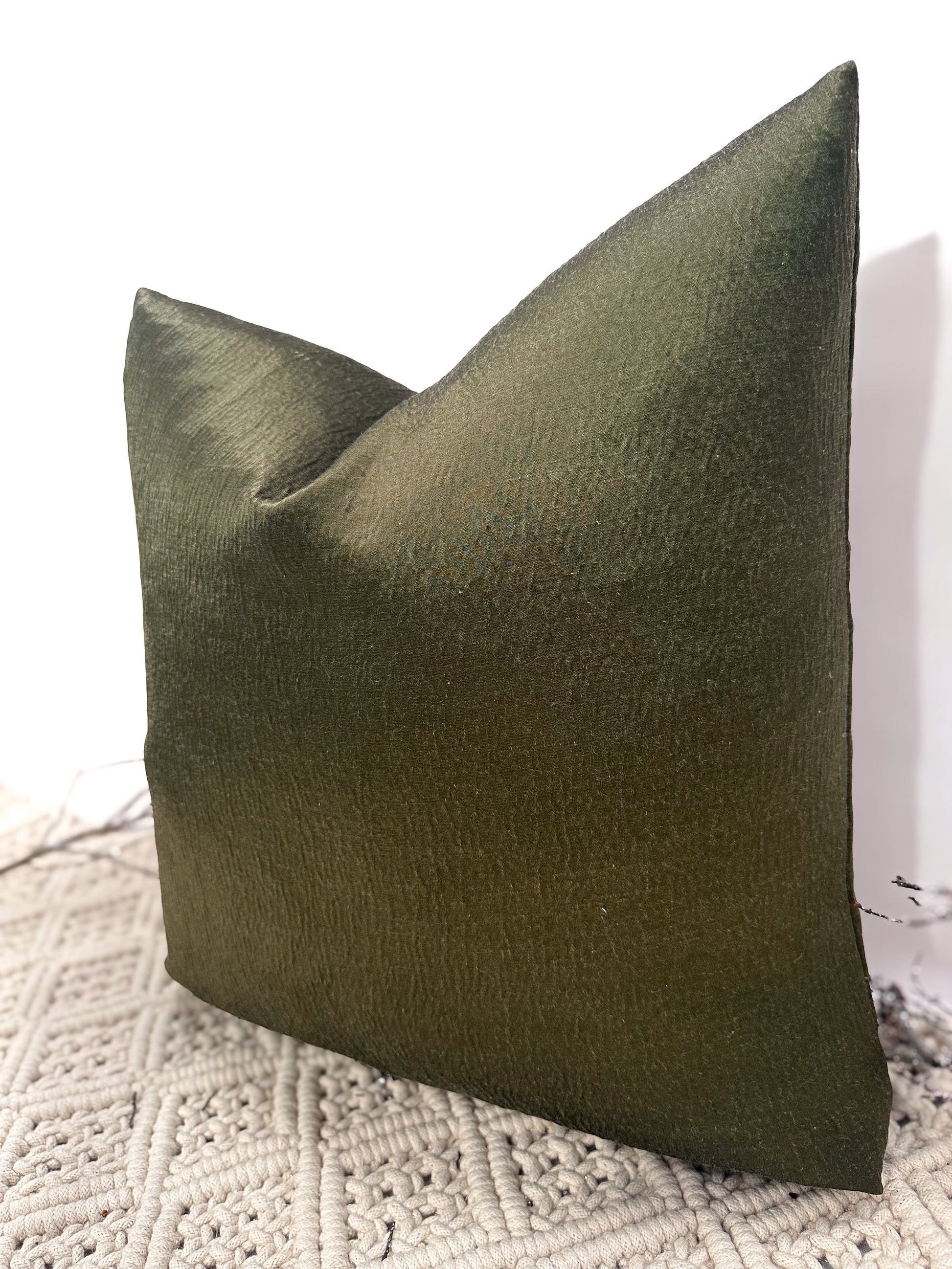 The Couture Cushion - The Everest Green Laurent - Style No. 24