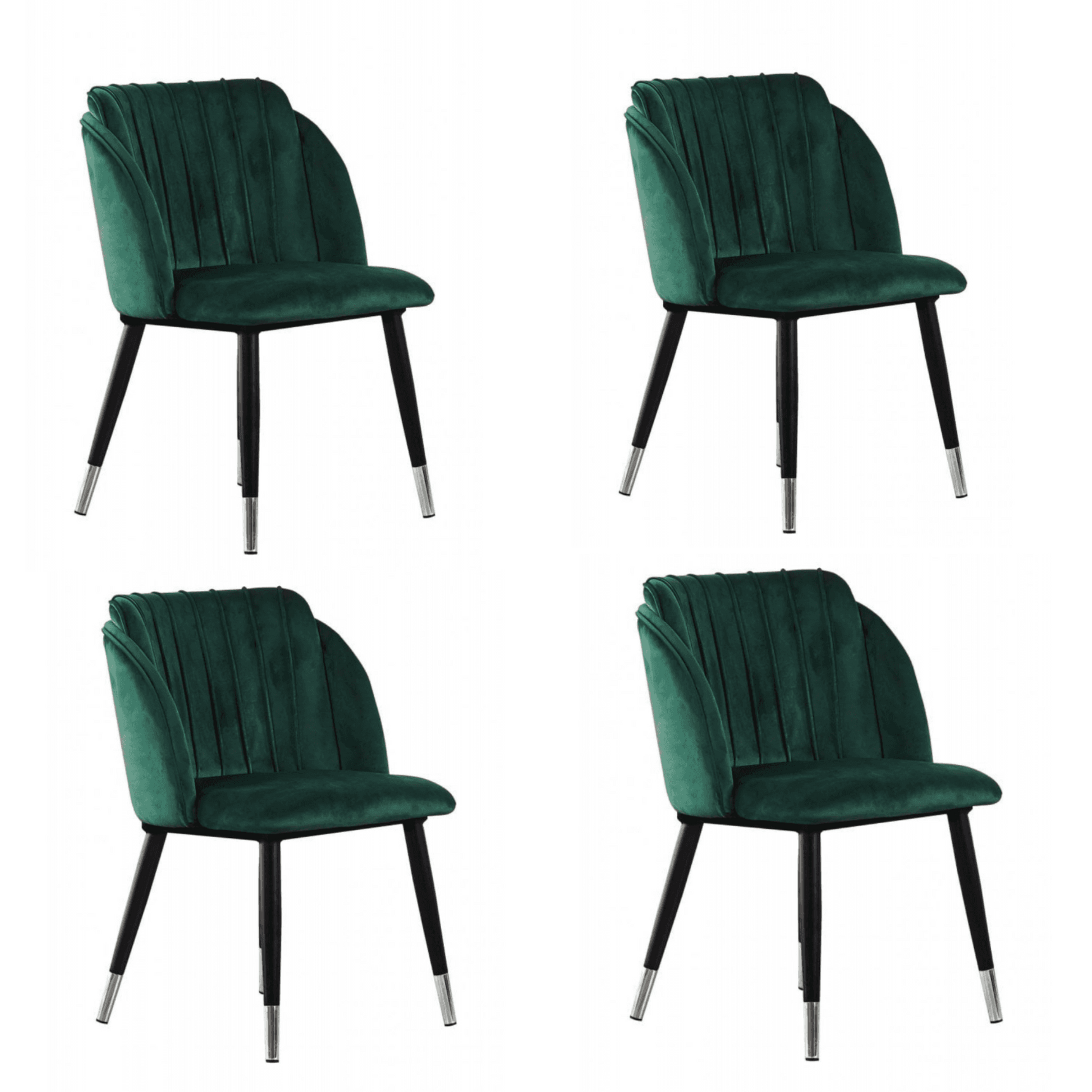 Milan velvet dining chair