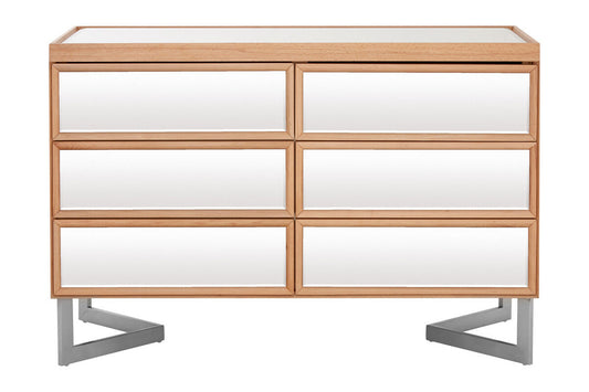 Kensington Townhouse Mirrored 6 Drawer Chest