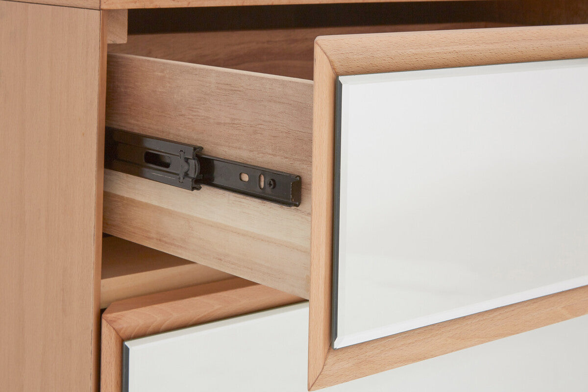Kensington Townhouse Mirrored 6 Drawer Chest