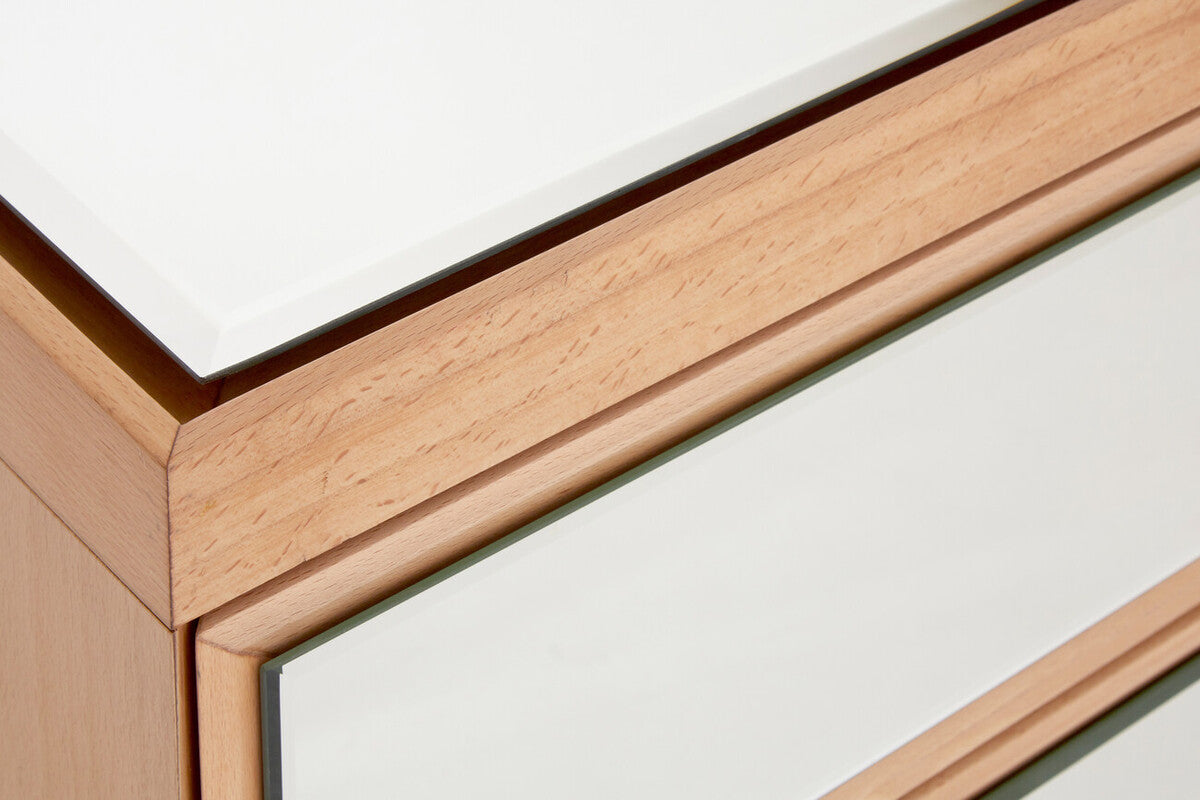 Kensington Townhouse Mirrored 6 Drawer Chest