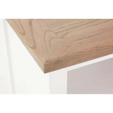 Hampstead White and Oak Wood Media Unit