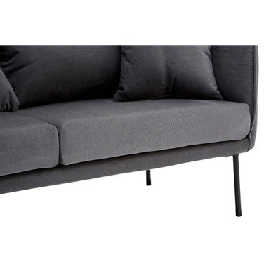 Kolding Grey Fabric 2 Seater Sofa