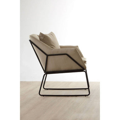 Stockholm Stone Fabric Armchair