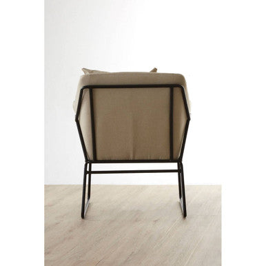 Stockholm Stone Fabric Armchair