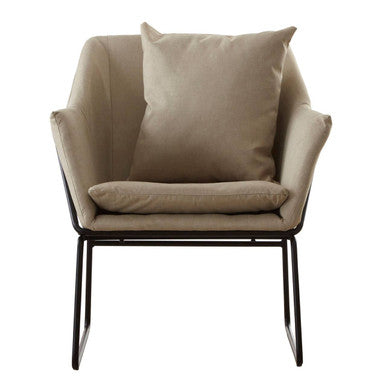 Stockholm Stone Fabric Armchair