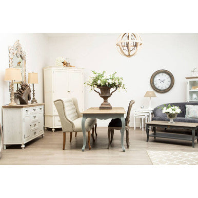 Reine Grey Velvet 3 Seater Sofa