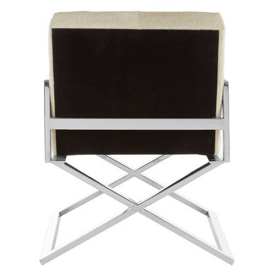 Kensington Townhouse Grey Hair on Leather Chair