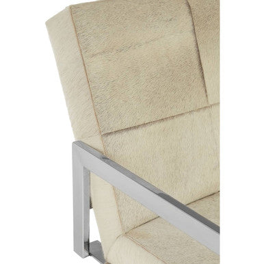 Kensington Townhouse Grey Hair on Leather Chair