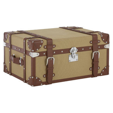 Columbus Natural Canvas Storage Trunk