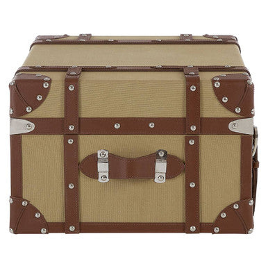 Columbus Natural Canvas Storage Trunk