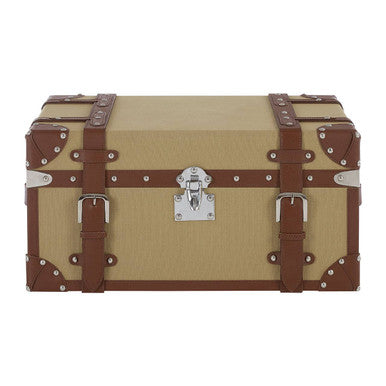 Columbus Natural Canvas Storage Trunk