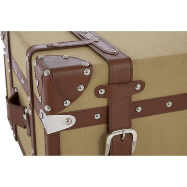 Columbus Natural Canvas Storage Trunk