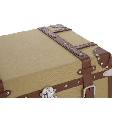Columbus Natural Canvas Storage Trunk