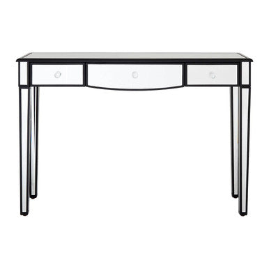Graciela Mirrored 3 Drawer Console Table