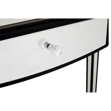 Graciela Mirrored 3 Drawer Console Table