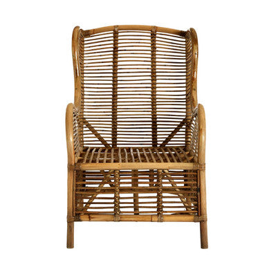 Manado Grey Kubu Rattan Arm Chair