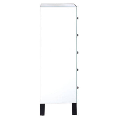 Graciela Mirrored 5 Drawer Chest