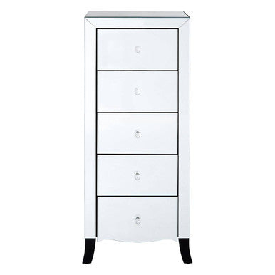 Graciela Mirrored 5 Drawer Chest