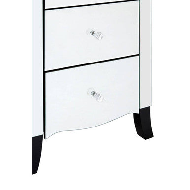Graciela Mirrored 5 Drawer Chest