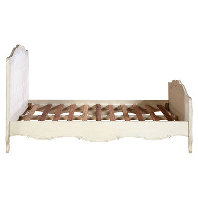 Loire White French Provincial Style Double Bed