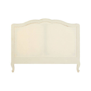 Loire White French Provincial Style Double Bed