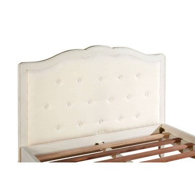 Loire White French Provincial Style Double Bed