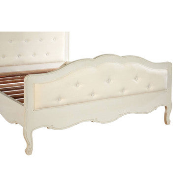 Loire White French Provincial Style Double Bed