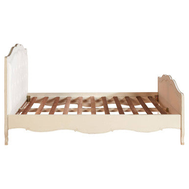 Loire White French Provincial Style King Bed