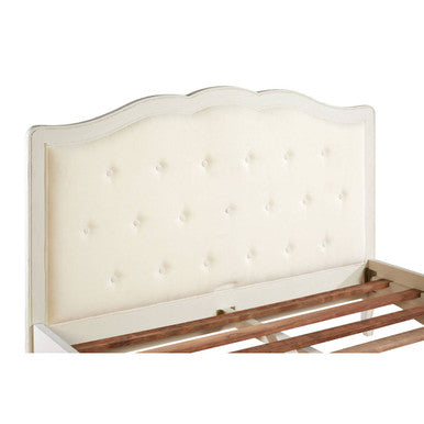 Loire White French Provincial Style King Bed