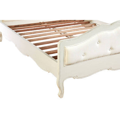 Loire White French Provincial Style King Bed
