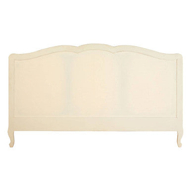 Loire White French Provincial Style Super King Size Bed
