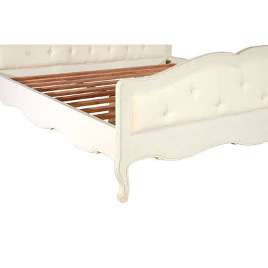 Loire White French Provincial Style Super King Size Bed
