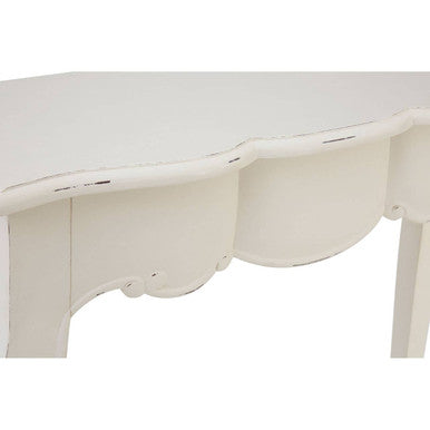 Loire White Wooden Console Table