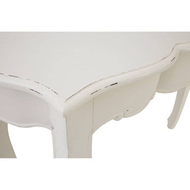 Loire White Wooden Console Table