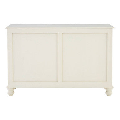 Loire White Wooden 2 Door and 6 Drawer Sideboard
