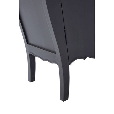 Loire Dark Grey Wooden 2 Door and 2 Drawer Sideboard