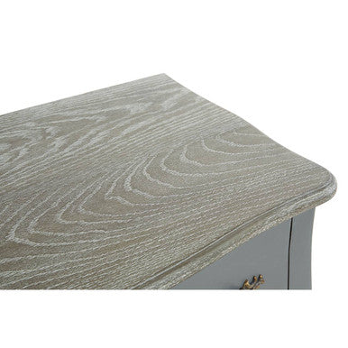 Loire Dark Grey Wooden 4 Drawer Sideboard